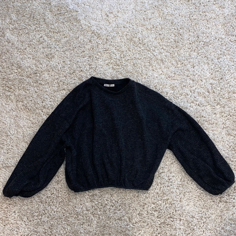 Zara Puff Sleeve Sweater
